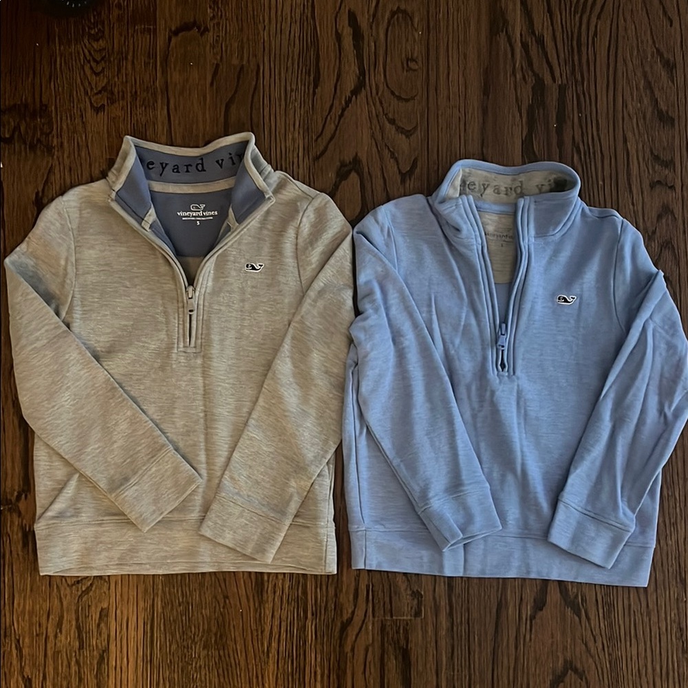 Boys Vineyard Vines Saltwater Quarter Zip